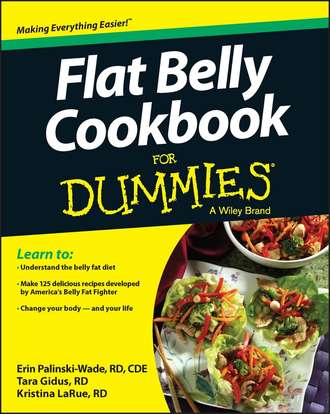 Tara  Gidus. Flat Belly Cookbook For Dummies