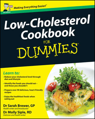 Dr. Siple Molly. Low-Cholesterol Cookbook For Dummies