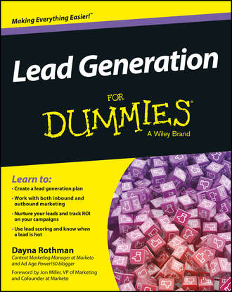Dayna  Rothman. Lead Generation For Dummies