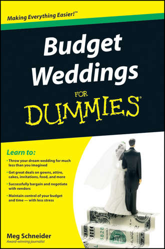 Meg  Schneider. Budget Weddings For Dummies