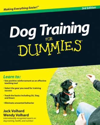Jack  Volhard. Dog Training For Dummies