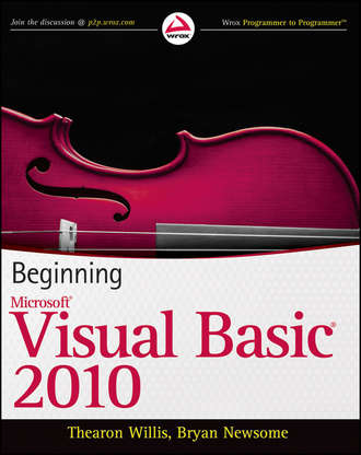 Thearon  Willis. Beginning Visual Basic 2010