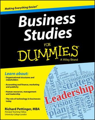 Richard  Pettinger. Business Studies For Dummies