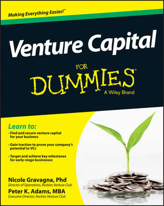 Nicole  Gravagna. Venture Capital For Dummies