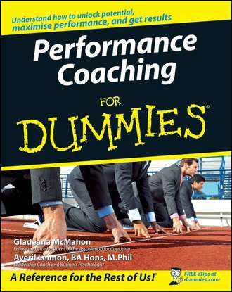 Gladeana  McMahon. Performance Coaching For Dummies