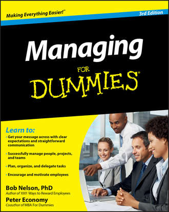 Peter  Economy. Managing For Dummies