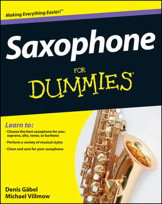 Michael  Villmow. Saxophone For Dummies