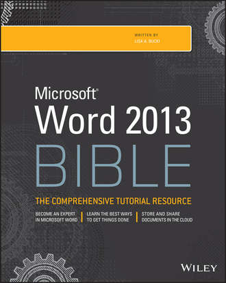 Lisa Bucki A.. Word 2013 Bible