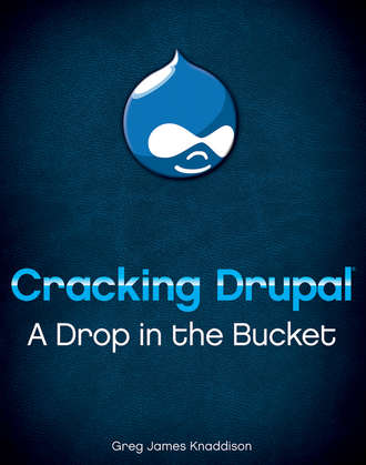 Greg  Knaddison. Cracking Drupal. A Drop in the Bucket