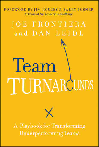 Joe  Frontiera. Team Turnarounds. A Playbook for Transforming Underperforming Teams