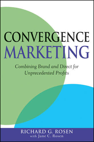 Richard  Rosen. Convergence Marketing. Combining Brand and Direct Marketing for Unprecedented Profits