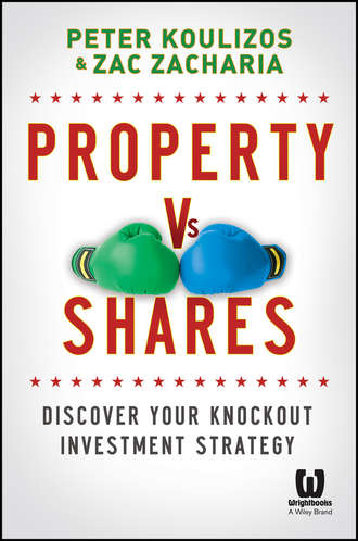 Peter  Koulizos. Property vs Shares. Discover Your Knockout Investment Strategy