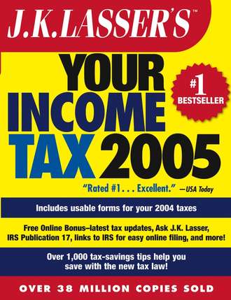 J.K. Institute Lasser. J.K. Lasser's Your Income Tax 2005. For Preparing Your 2004 Tax Return