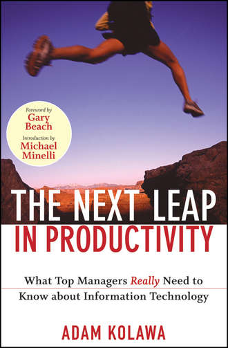 Adam  Kolawa. The Next Leap in Productivity. What Top Managers Really Need to Know about Information Technology