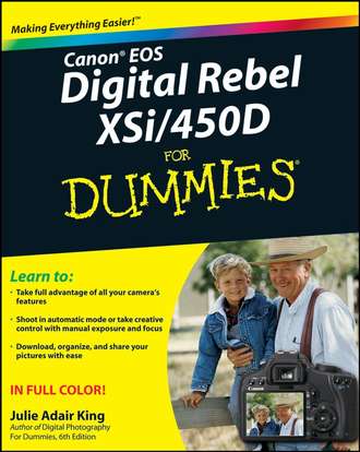 Julie Adair King. Canon EOS Digital Rebel XSi/450D For Dummies