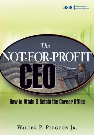 Walter P. Pidgeon, Jr.. The Not-for-Profit CEO. How to Attain and Retain the Corner Office