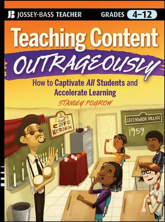 Stanley  Pogrow. Teaching Content Outrageously. How to Captivate All Students and Accelerate Learning, Grades 4-12