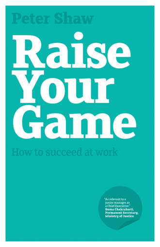 Peter Shaw J.A.. Raise Your Game. How to succeed at work