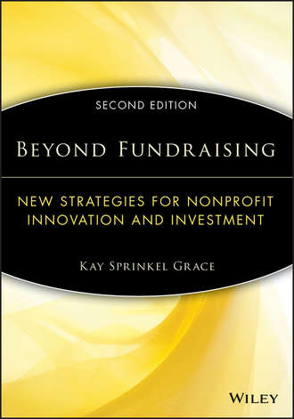 Kay Grace Sprinkel. Beyond Fundraising. New Strategies for Nonprofit Innovation and Investment