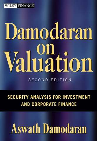 Aswath  Damodaran. Damodaran on Valuation. Security Analysis for Investment and Corporate Finance