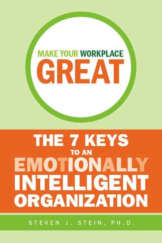 Steven Stein J.. Make Your Workplace Great. The 7 Keys to an Emotionally Intelligent Organization