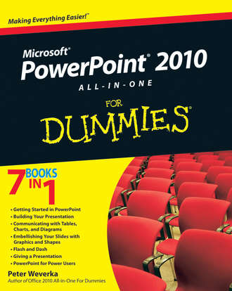Peter  Weverka. PowerPoint 2010 All-in-One For Dummies