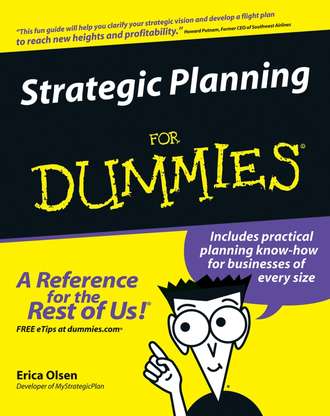 Erica  Olsen. Strategic Planning For Dummies