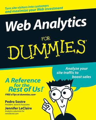 Pedro  Sostre. Web Analytics For Dummies