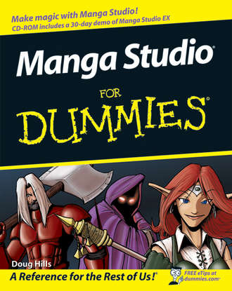 Doug  Hills. Manga Studio For Dummies