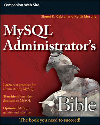 Keith  Murphy. MySQL Administrator's Bible
