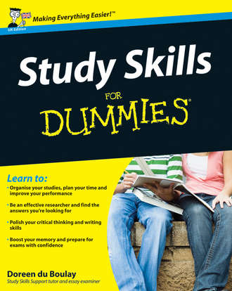 Doreen Boulay du. Study Skills For Dummies