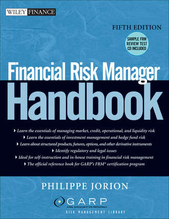 Philippe  Jorion. Financial Risk Manager Handbook