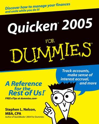 Stephen L. Nelson. Quicken 2005 For Dummies