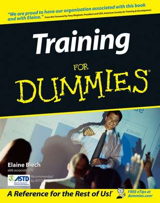 Elaine  Biech. Training For Dummies