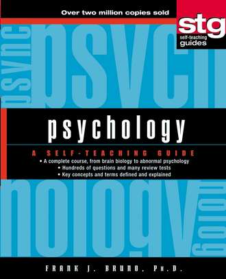 Frank Bruno J.. Psychology. A Self-Teaching Guide