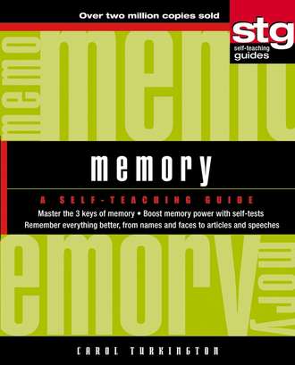 Memory. A Self-Teaching Guide. Carol Turkington A.