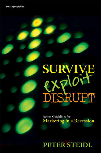 Peter  Steidl. Survive, Exploit, Disrupt. Action Guidelines for Marketing in a Recession