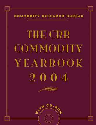 Commodity Bureau Research. The CRB Commodity Yearbook 2004