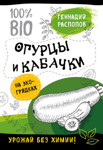 Огурцы и кабачки на экогрядках. Урожай без химии. 
