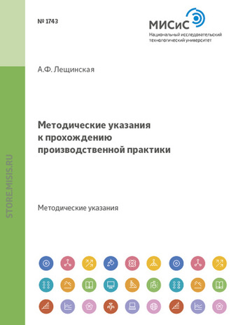 Александра Федоровна Лещинская. Методические указания к прохождению производственной практики