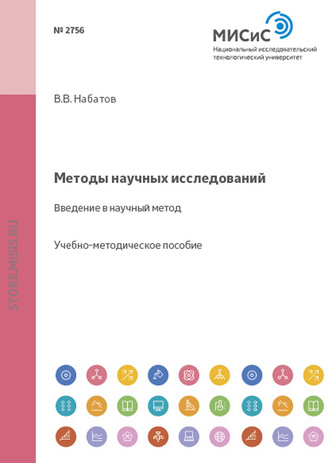 Методы научных исследований. Введение в научный метод. 