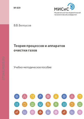 Теория процессов и аппаратов очистки газов. 