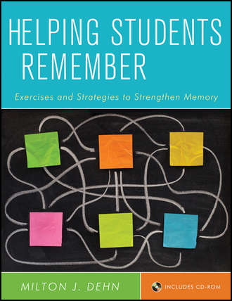 Milton Dehn J.. Helping Students Remember. Exercises and Strategies to Strengthen Memory