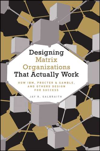 Jay Galbraith R.. Designing Matrix Organizations that Actually Work. How IBM, Proctor & Gamble and Others Design for Success