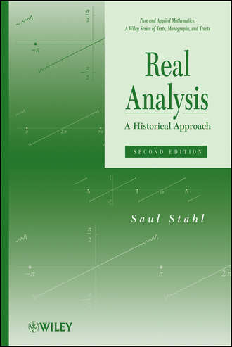 Saul  Stahl. Real Analysis. A Historical Approach