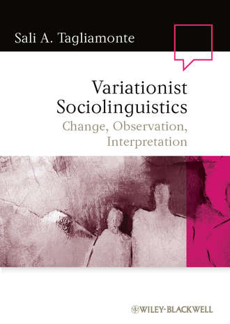 Sali Tagliamonte A.. Variationist Sociolinguistics. Change, Observation, Interpretation