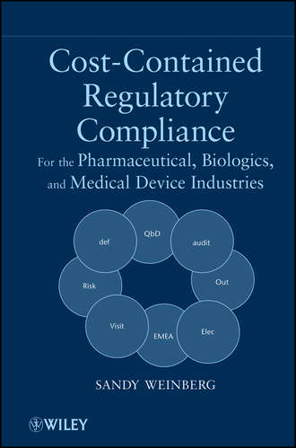 Cost-Contained Regulatory Compliance. For the Pharmaceutical, Biologics, and Medical Device Industries. Sandy  Weinberg