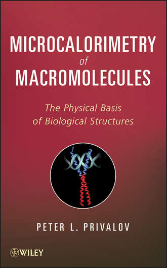 Peter Privalov L.. Microcalorimetry of Macromolecules. The Physical Basis of Biological Structures