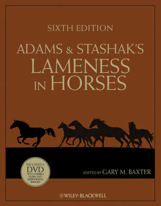 Adams and Stashak's Lameness in Horses. Gary Baxter M.
