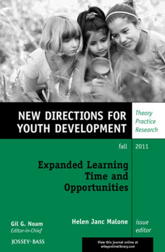 Malone. Expanded Learning Time and Opportunities. New Directions for Youth Development, Number 131